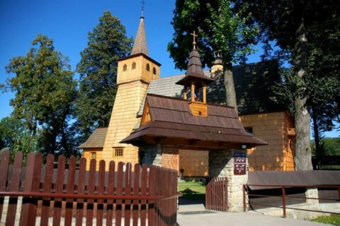 Łopuszna - kościółek drewniany_2